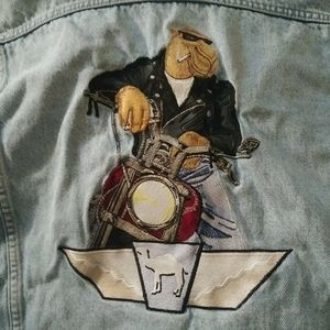 Vintage Joe camel jean jacket
